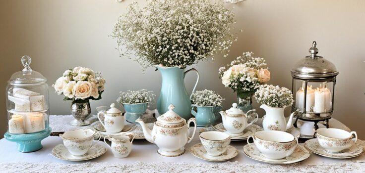 tea party baby shower ideas